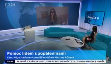 Martina Půtová hostem Studia 6 na ČT24