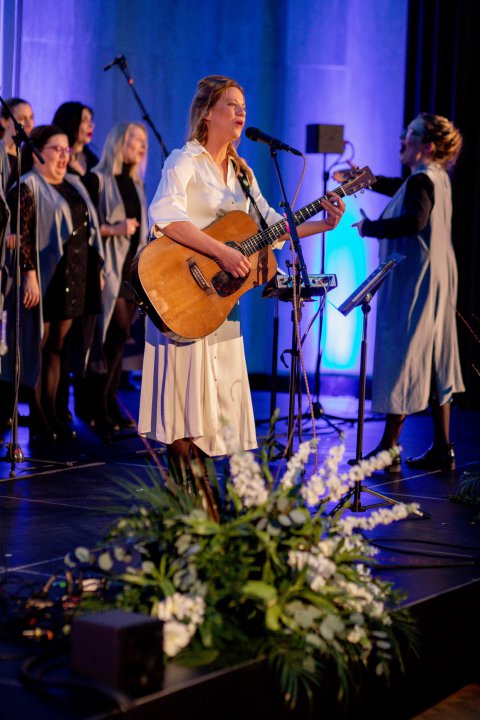 Foto K. Slavatová - Aneta Langerová, Maranatha Gospel Choir